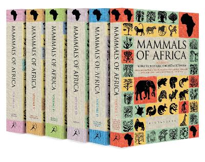 Mammals of Africa: Volumes I-VI - Kingdon, John W