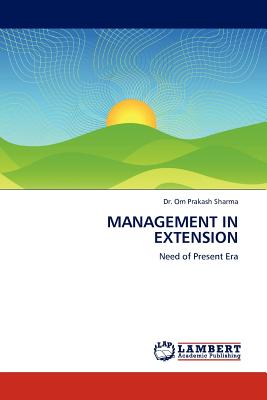 Management in Extension - Sharma, Om Prakash, Dr.