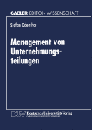 Management Von Unternehmungsteilungen