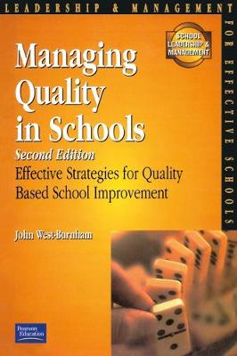 Managing Quality for Schools - West-Burnham, John