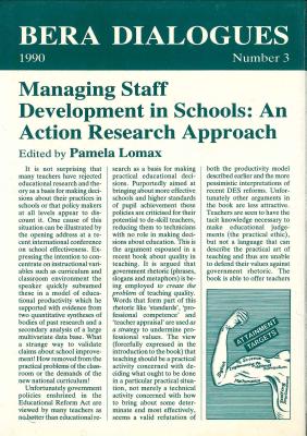 Managing Staff Development in Schools - Lomax, Pamela (Editor)