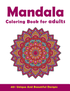 Mandala Coloring Book For Adults: Beautiful and Relaxing Coloring Pages - White