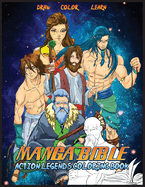 Manga Bible Action Legends: Coloring Book