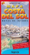 Mapa De La Costa Del Sol (Ingl?s)