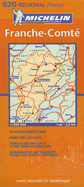 MAPA REGIONAL FRANCHE COMTE