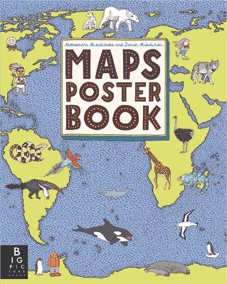 Maps Poster Book - Mizielinski, Aleksandra and Daniel