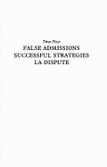 Marivaux: Three Plays: False Admissions; The Dispute; Successful Strategies