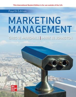 Marketing Management ISE - Marshall, Greg, and Johnston, Mark
