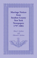 Marriage Notices from Steuben County, New York, Newspapers 1797-1884