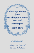 Marriage Notices from Washington County, New York, Newspapers, 1799-1880 - Jackson, Mary Smith