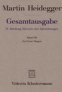 Martin Heidegger, Gesamtausgabe: IV. Abteilung: Hinweise Und Aufzeichnungen. Zu Ernst Junger