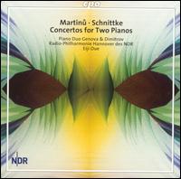Martinu & Schnittke: Concertos for Two Pianos - Kathrin Rabus (violin); NDR Radio Philharmonic Orchestra; Eiji Oue (conductor)