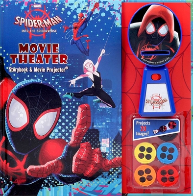 Marvel Spider-Man: Into the Spider-Verse Movie Theater Storybook & Movie Projector - Roussos, Eleni