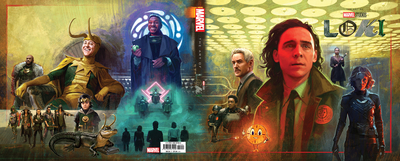 Marvel Studios' Loki: The Art of the Series - Roussos, Eleni, and Burt, Wesley