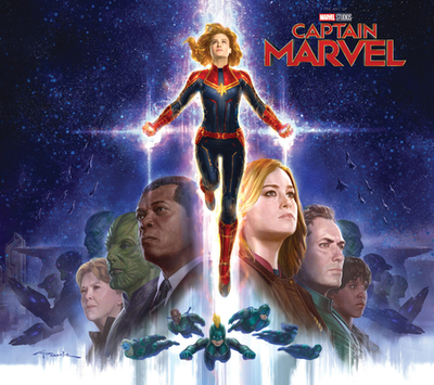 Marvel's Captain Marvel: The Art of the Movie Slipcase - Roussos, Eleni, and Marvel Various