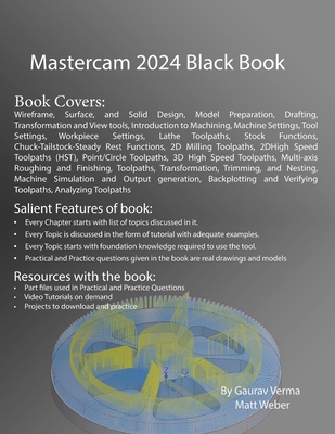 Mastercam 2024 Black Book - Verma, Gaurav