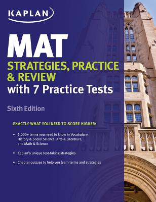 MAT Strategies, Practice & Review - Kaplan Test Prep