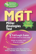 Mat -- The Best Test Preparation for the Miller Analogies Test: 5th Edition