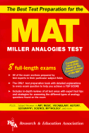 Mat -- The Best Test Preparation for the Miller Analogies Test - Research & Education Association, and The Staff of Rea Delete, and Craven, Heather