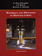 Materials and Processes in Manufacturing