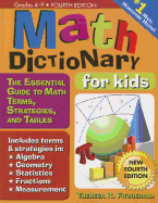 Math Dictionary for Kids: The Essential Guide to Math Terms, Strategies, and Tables - Fitzgerald, Theresa