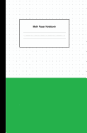 Math Paper Notebook: Graph Paper 5x5 (Five Squares Per Inch) Squared Graphing Journal Paper (Each Square 0.20