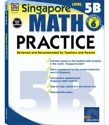 Math Practice, Grade 6: Volume 14 - Singapore Asian Publishers (Compiled by), and Carson Dellosa Education (Compiled by)