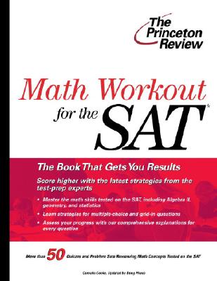 Math Workout for the SAT - Princeton Review (Creator)