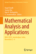 Mathematical Analysis and Applications: MAA 2020, Jamshedpur, India, November 2-4