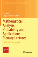 Mathematical Analysis, Probability and Applications - Plenary Lectures: Isaac 2015, Macau, China