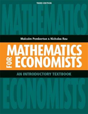 Mathematics for Economists - Pemberton, Malcolm