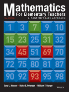 Mathematics for Elementary Teachers: A Contemporary Approach 10e + WileyPLUS Registration Card