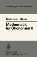 Mathematik Fr konomen II: Lineare Algebra