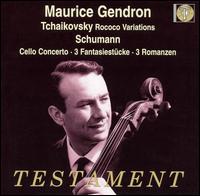 Maurice Gendron Plays Tchaikovsky & Schumann - Jean Franaix (piano); Maurice Gendron (cello); L'Orchestre de la Suisse Romande; Ernest Ansermet (conductor)
