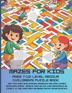 Mazes for Kids Ages 7-10: Level=medium Children's Puzzle Book: 100 Fun and Challenging Problem Solving Games with Solutions