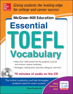 McGraw-Hill Education Essential Vocabulary for the Toefl(r) Test with Audio Disk - Engelhardt, Diane