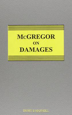 McGregor on Damages - QC, Harvey McGregor,