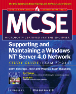 MCSE Supporting and Maintaining a Windows NT Server 4.0 Network Study Guide: Exam 70-244 - Syngress Media Inc, and Anderson, Duncan, Dr. (Foreword by)