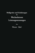 Me?ger?te Und Schaltungen F?r Wechselstrom-Leitungsmessungen