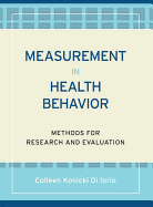 Measurement in Health Behavior