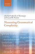 Measuring Grammatical Complexity