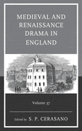 Medieval and Renaissance Drama in England