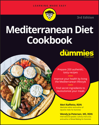 Mediterranean Diet Cookbook for Dummies - Raffetto, Meri, and Peterson, Wendy Jo