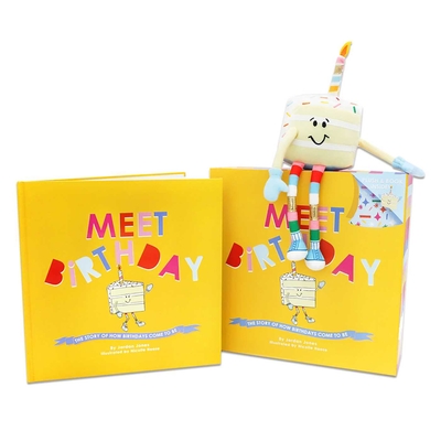 Meet Birthday: A Story of How Birthdays Come to Be - Jones, Jordan, and Hoose, Nicolle (Illustrator)