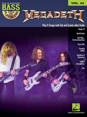 Megadeth: Bass Play-Along Volume 44 - Megadeth