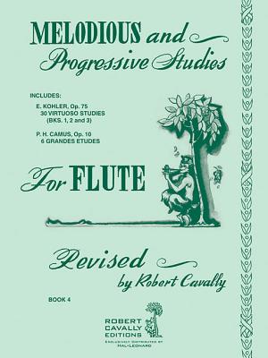 Melodious and Progressive Studies for Flute, Book 4 - Cavally, Robert (Editor)