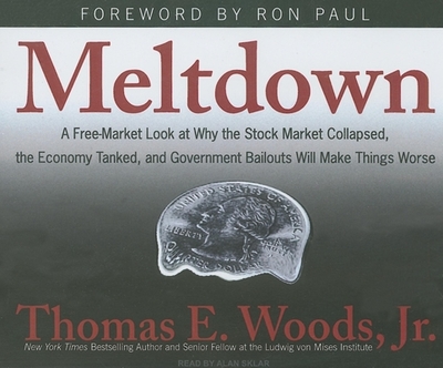 Meltdown: A Free-Market Look at Why the Stock Market Collapsed, the Economy Tanked, and Government Bailouts Will Make Things Worse - Woods, Thomas E, and Sklar, Alan (Narrator)