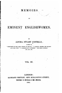 Memoirs of Eminent Englishwomen - Vol. III