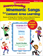 Memory-Boosting Mnemonic Songs for Content Area Learning, Grades 3-6