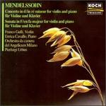 Mendelssohn: Double Concerto/Violin Sonata